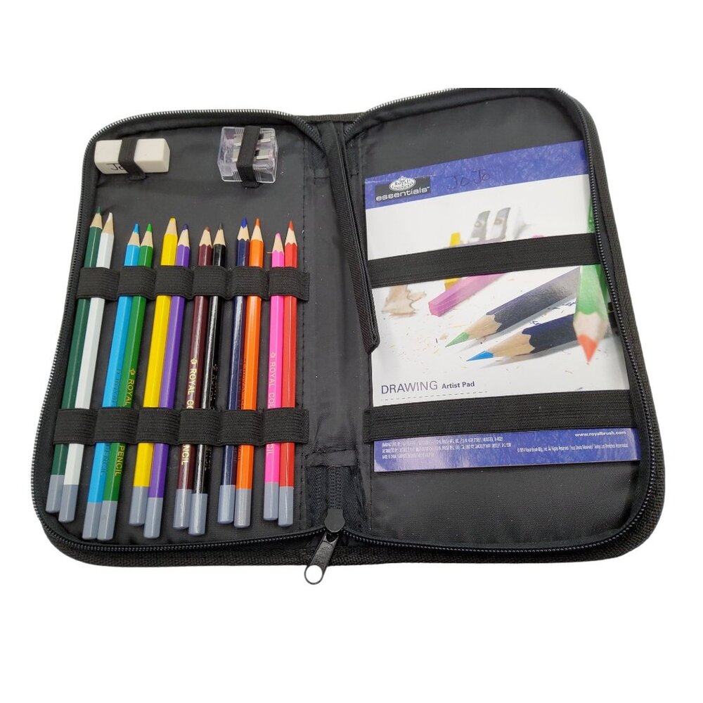 royal & langnickel essentials set of 3 drawing artist pad set of 3.